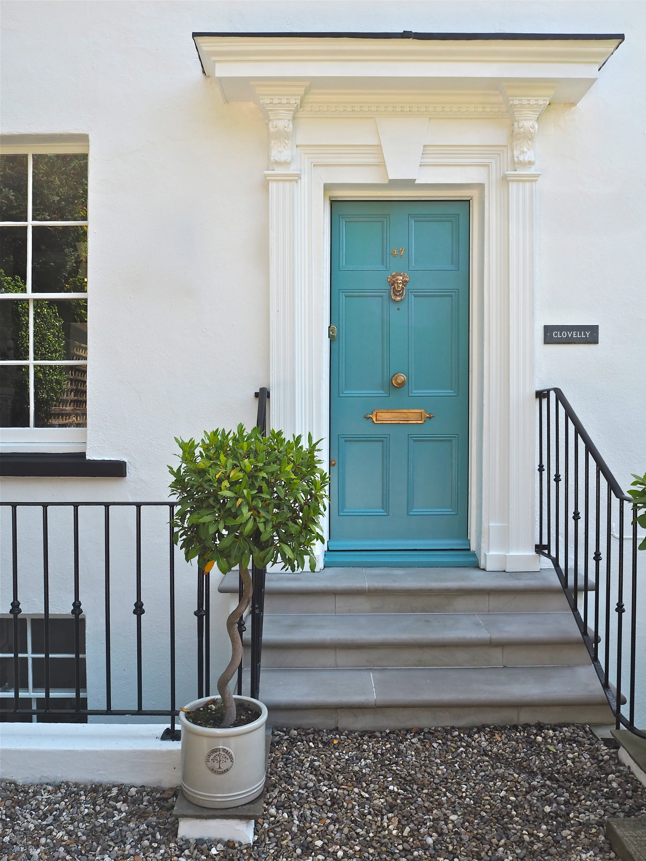 External online door paint